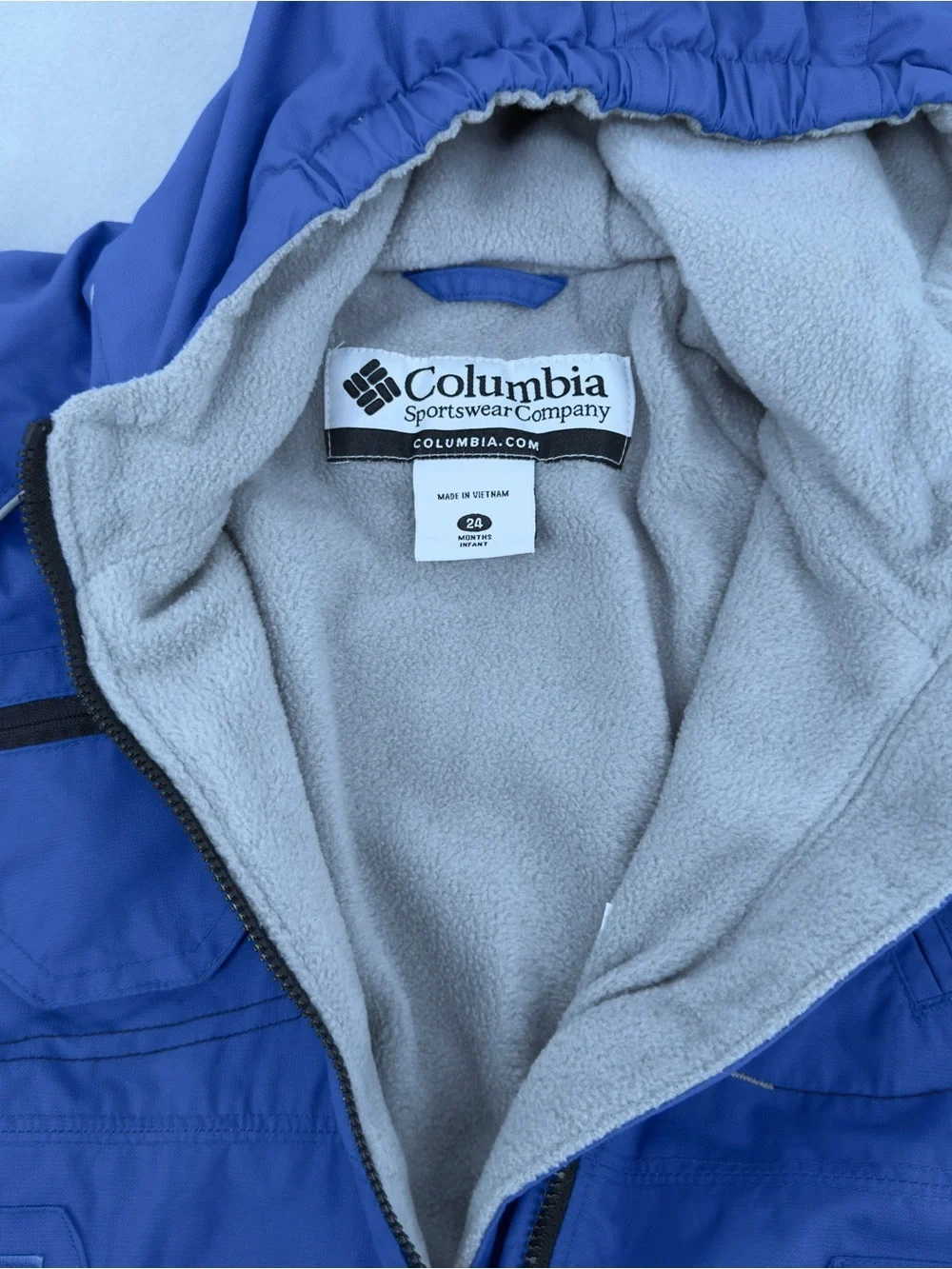 Columbia Blue Snowsuit 24 Months Baby